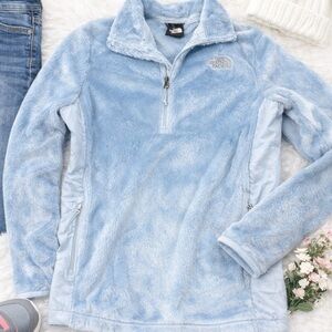 The North Face Sky Blue Fleece Jacket Size M